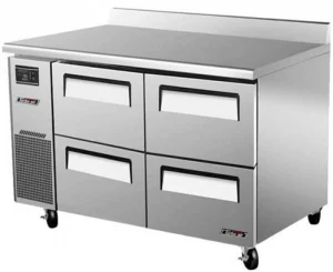 Стол морозильный TURBO AIR KWF12-2D-4-700 c ящиками и бортом
