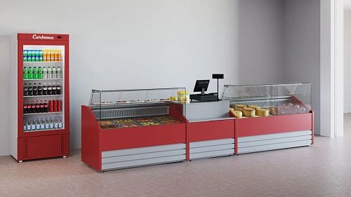 Витрина холодильная CARBOMA GС75 SV 1,2-1 9006-9003 — изображение 4