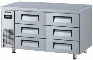 Стол морозильный TURBO AIR KUF15-3D-6-750 c ящиками
