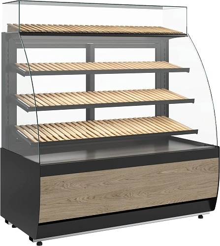 Витрина хлебная CARBOMA K70 N 0,9-1 Light Bread Flandria 9005-0109 — изображение 4