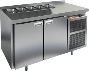 Стол холодильный для салатов HICOLD SL1-11GN (1/3) без крышки