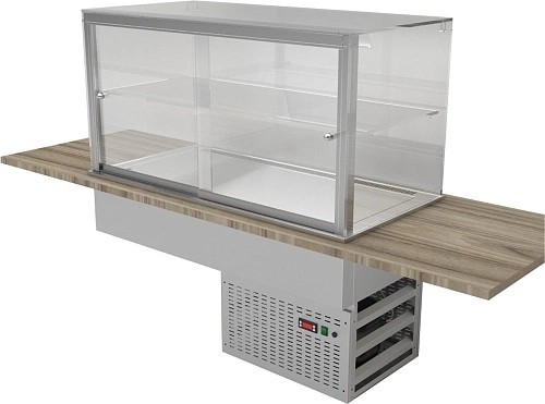 Витрина холодильная встраиваемая GASTROLUX ВСВ-157/СUBE — изображение 3