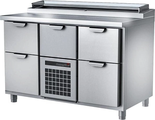 Стол холодильный саладетта HAPPYCHEF TC GS 2-CBR-2