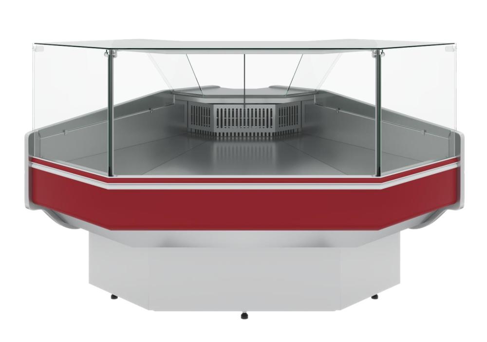 Витрина холодильная Carboma GC120 VM-5 (внешний угол, динамика, 3004)