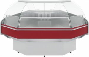 Витрина холодильная Carboma G120 VV-5 (внешний угол, динамика)