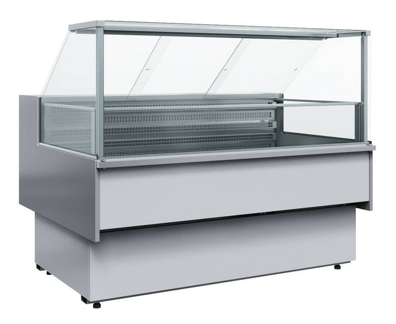 Витрина морозильная Carboma GC110 SL 1,25-1 (с боковинами) (0011-9006)