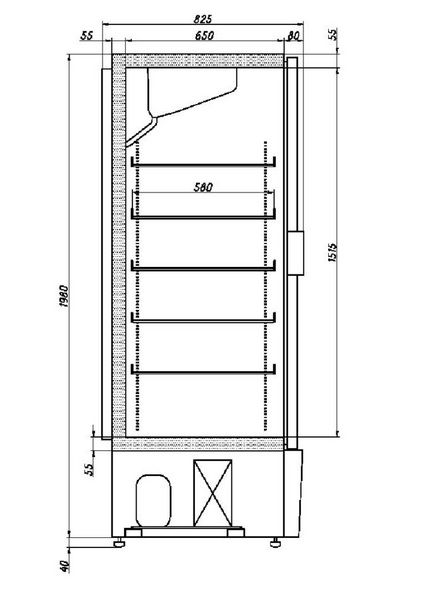 Морозильный шкаф Ариада Рапсодия R1520L — изображение 2