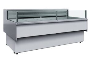Холодильная витрина Carboma GC110 VM 2,0-2 (с боковинами, динамика, открытая) (0011-9006)