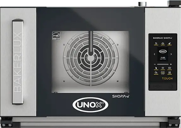 Печь конвекционная UNOX XEFR-03HS-ETLV Stefania петли справа без сливного отверстия