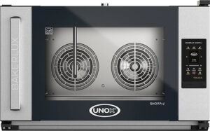 Печь конвекционная UNOX XEFR-04EU-ETLV Rossella петли справа без сливного отверстия
