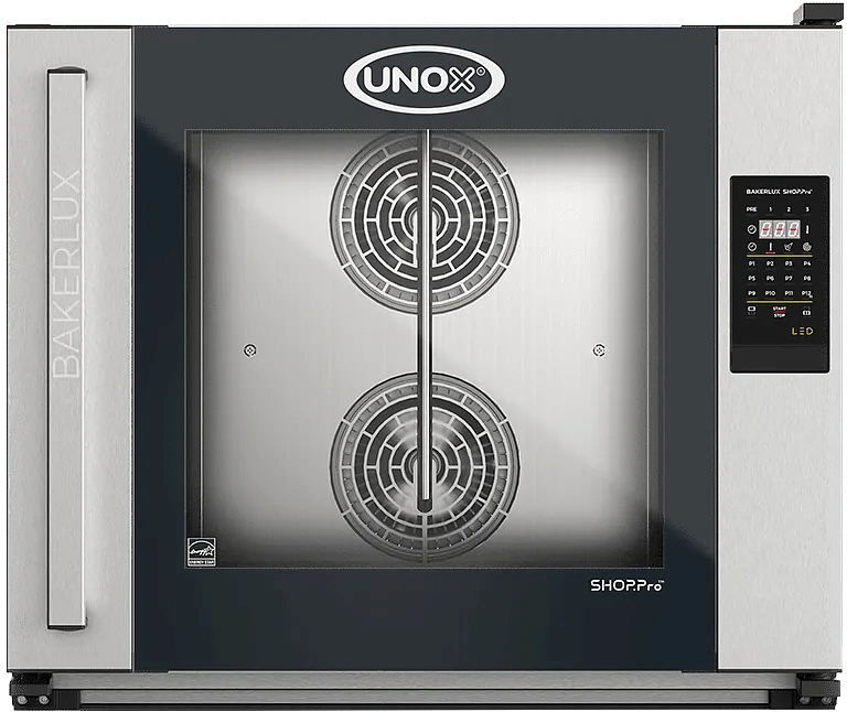 Печь конвекционная UNOX XEFR-06EU-ELLV Vittoria петли справа без сливного отверстия