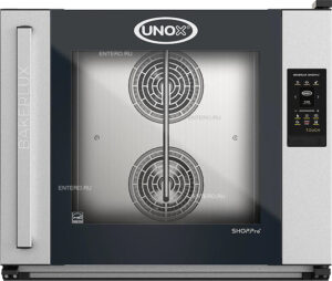 Печь конвекционная UNOX XEFR-06EU-ETLV Vittoria петли справа, без сливного отверстия